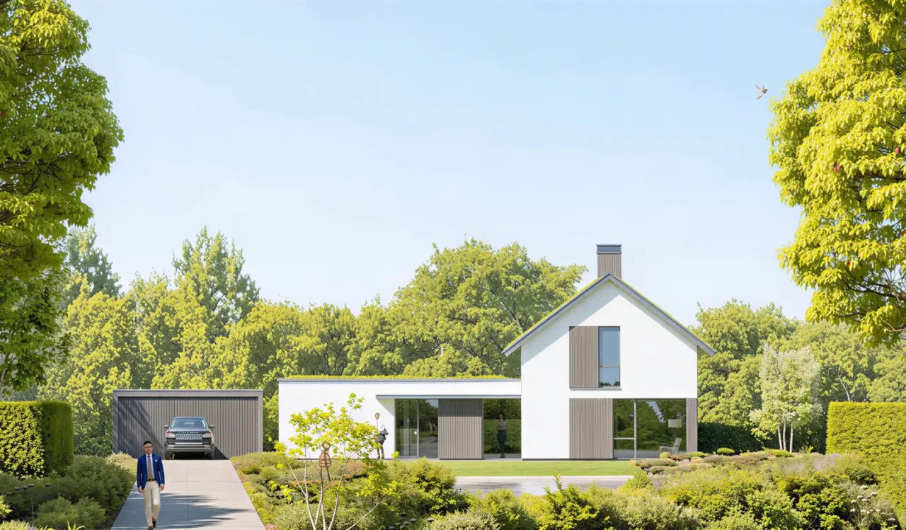 Eigentijds landhuis Doornenburg
